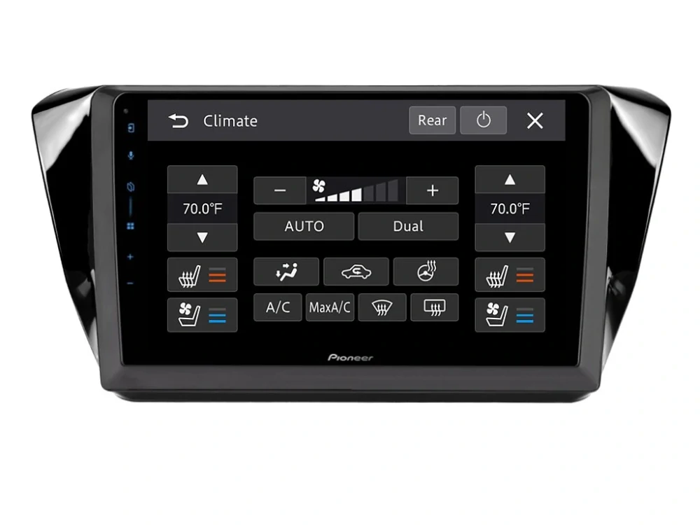 PIONEER 2DIN AUTORÁDIO SPH-PF97BT, ŠKODA SUPERB III