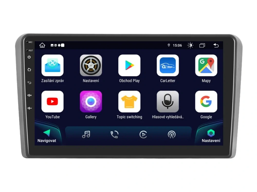 Xtrons 2DIN autorádio IAP12-XEV26 Android, Audi A3 / S3