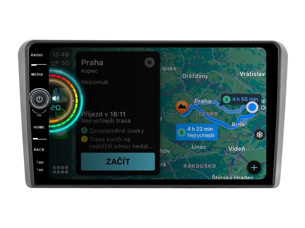 EVEREST 2DIN AUTORÁDIO EVE09 ANDROID, AUDI A3 / S3