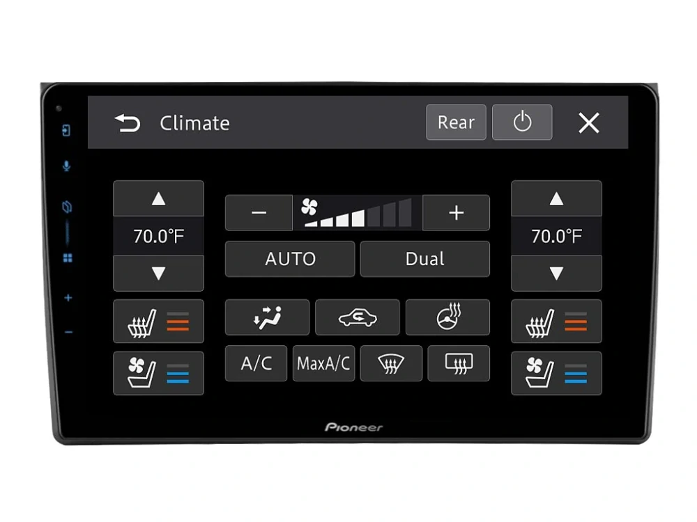 PIONEER 2DIN AUTORÁDIO SPH-PF97BT, AUDI A4 / S4 / SEAT EXEO