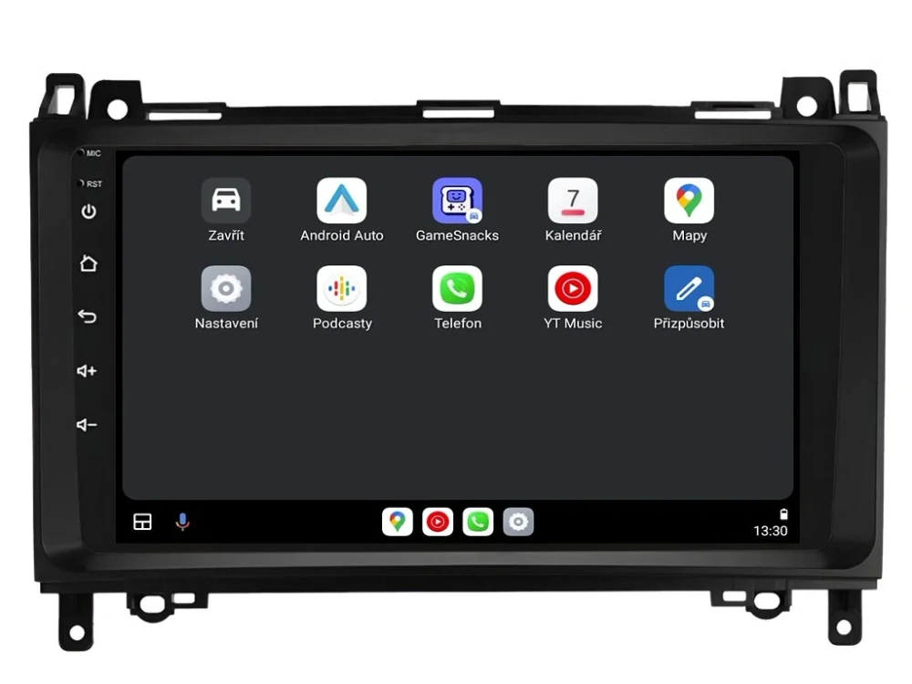 ISUDAR 2DIN AUTORÁDIO T72-IEV76 ANDROID, MERCEDES-BENZ A / B / V / VIANO / VITO / SPRINTER / VW CRAFTER