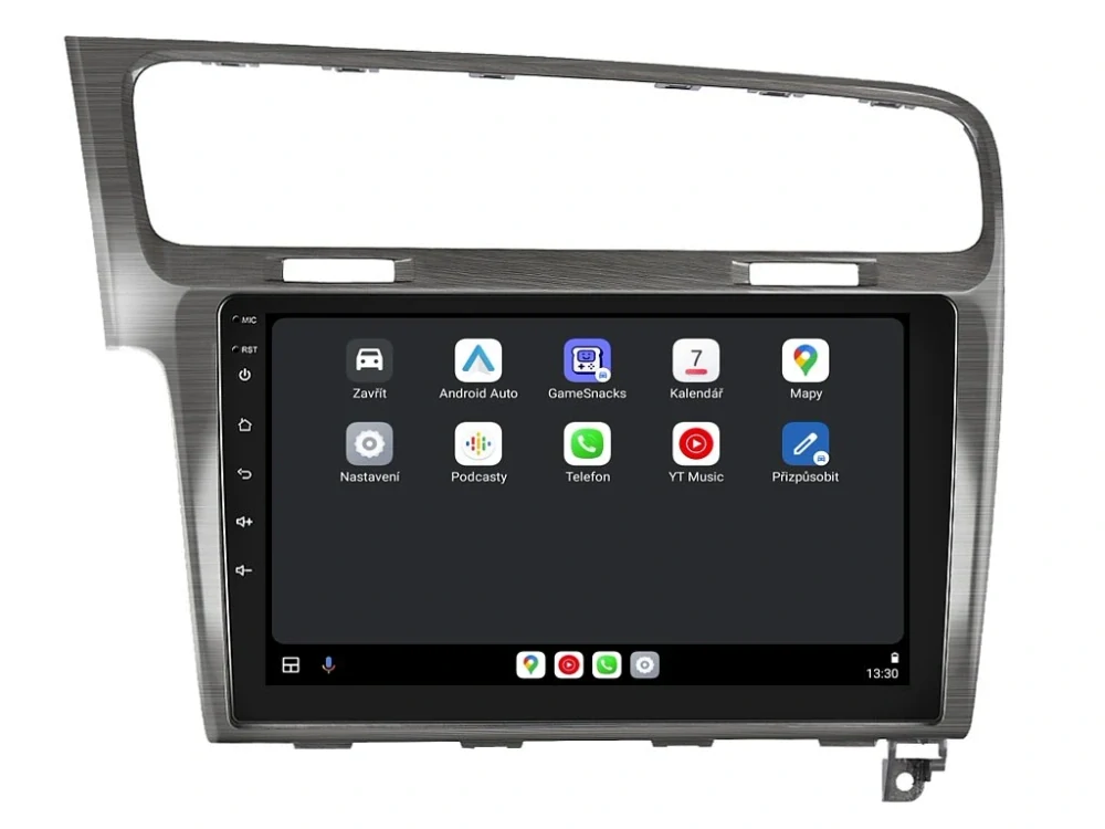 ISUDAR 2DIN AUTORÁDIO T72-IEV26 ANDROID, VOLKSWAGEN GOLF VII