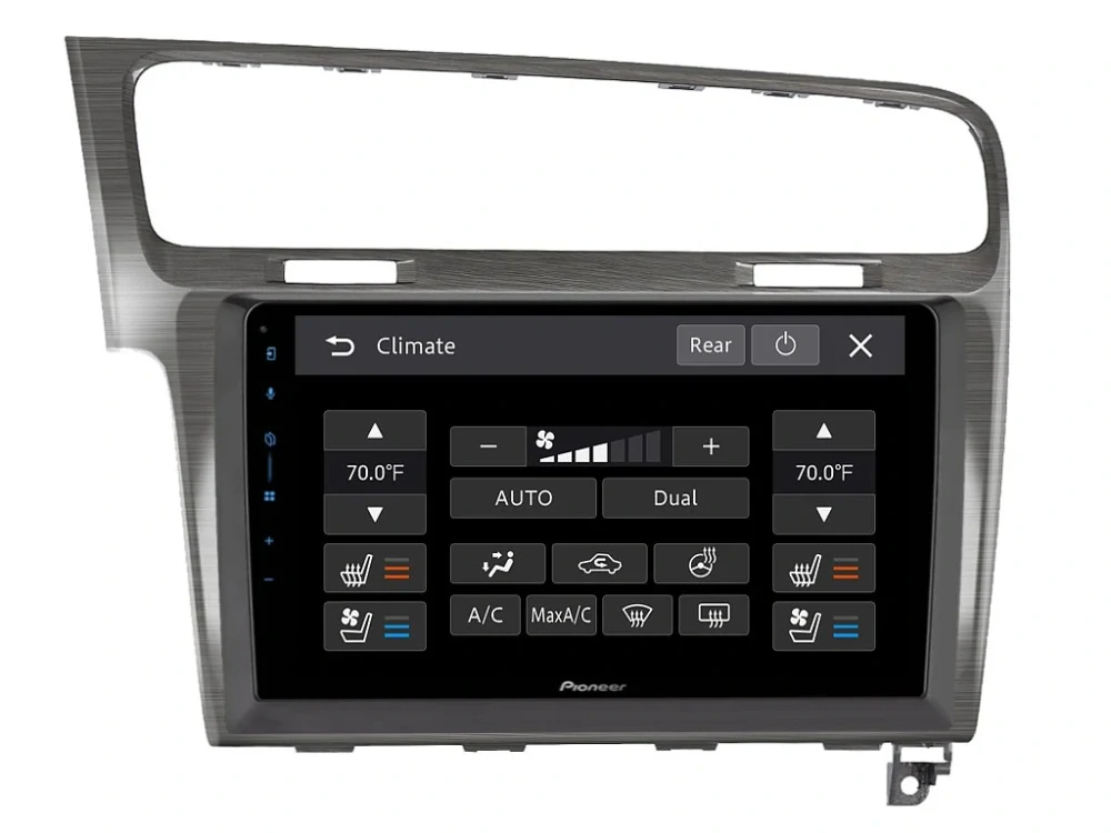 PIONEER 2DIN AUTORÁDIO SPH-PF97BT, VOLKSWAGEN GOLF VII
