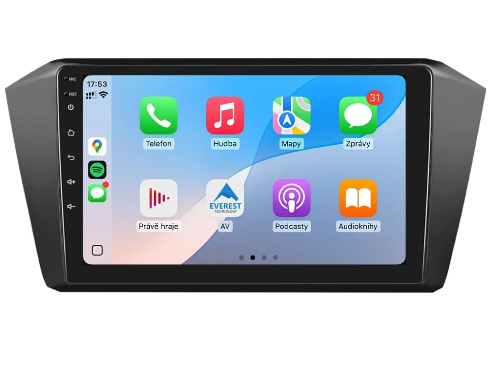 ISUDAR 2DIN AUTORÁDIO T68B-IEV62 ANDROID, VOLKSWAGEN PASSAT B8