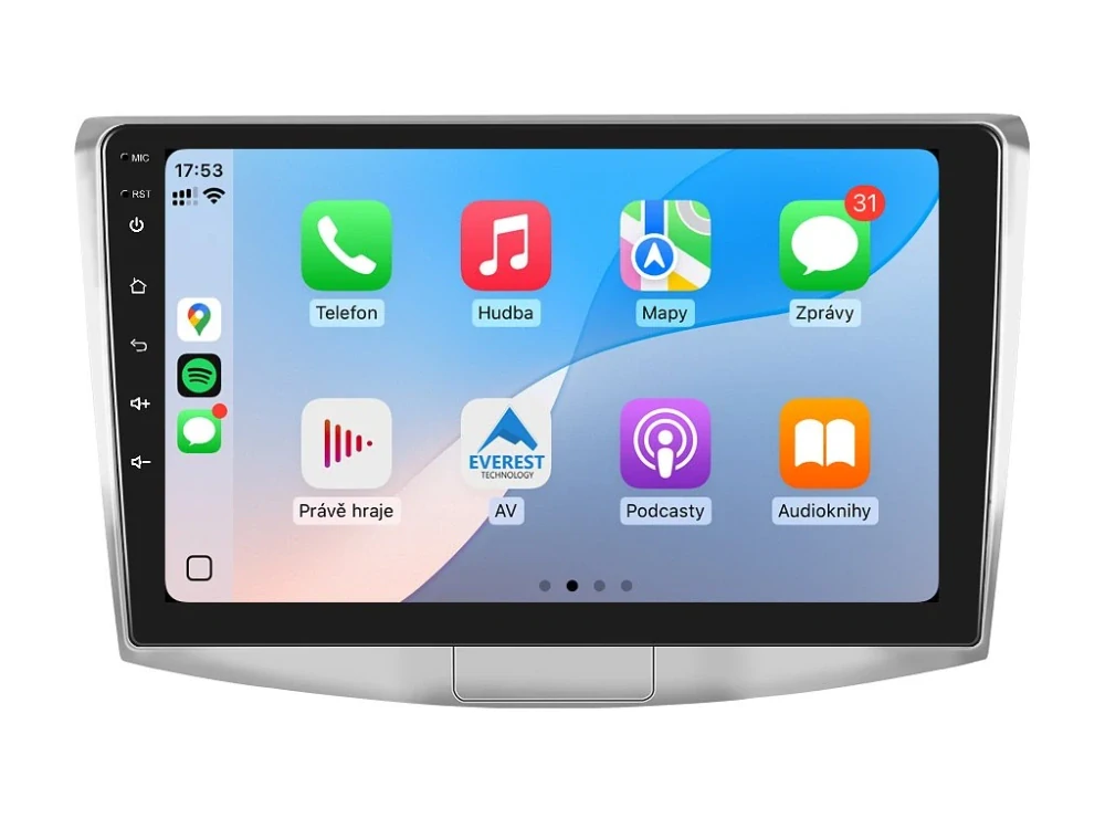 ISUDAR 2DIN AUTORÁDIO T72-IEV24 ANDROID, VOLKSWAGEN PASSAT B6, B7, CC