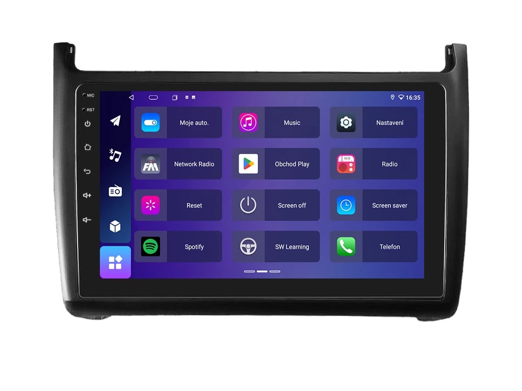 ISUDAR 2DIN AUTORÁDIO T68B-IEV08 ANDROID, VOLKSWAGEN POLO