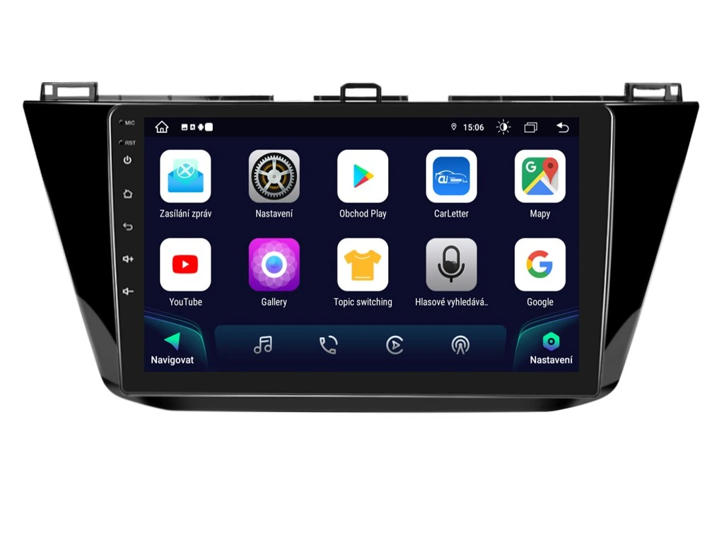 XTRONS 2DIN AUTORÁDIO IAP12-XEV04 ANDROID, VOLKSWAGEN TIGUAN II
