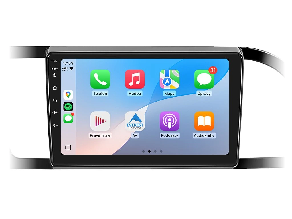 ISUDAR 2DIN AUTORÁDIO T72-IEV71 ANDROID, SEAT LEON III