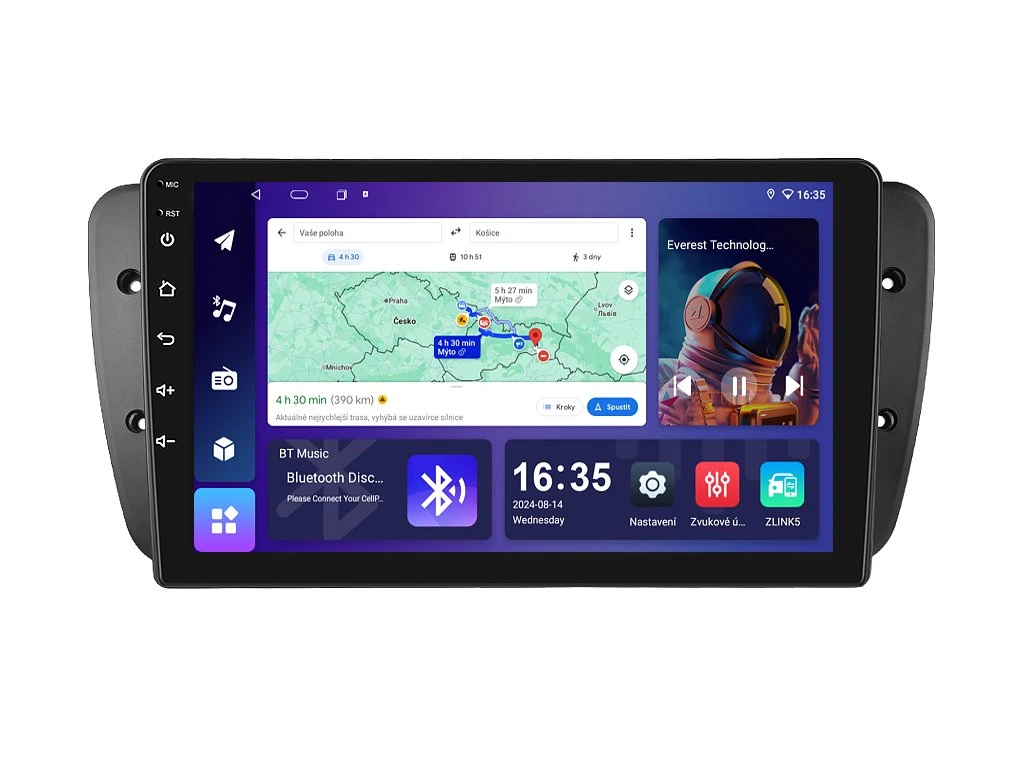 ISUDAR 2DIN AUTORÁDIO T68B-IEV09 ANDROID, SEAT IBIZA