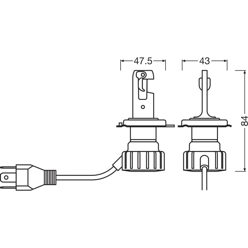 OSRAM NIGHT BREAKER LED SMART H4 12V 