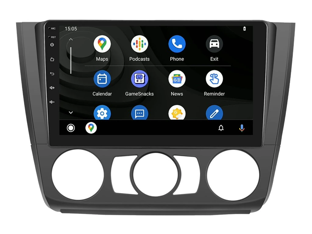 BMODE 2DIN AUTORÁDIO BEV40 ANDROID, BMW E81 / E82 / E87 / E88 S MANUÁLNÍ KLIMATIZACÍ