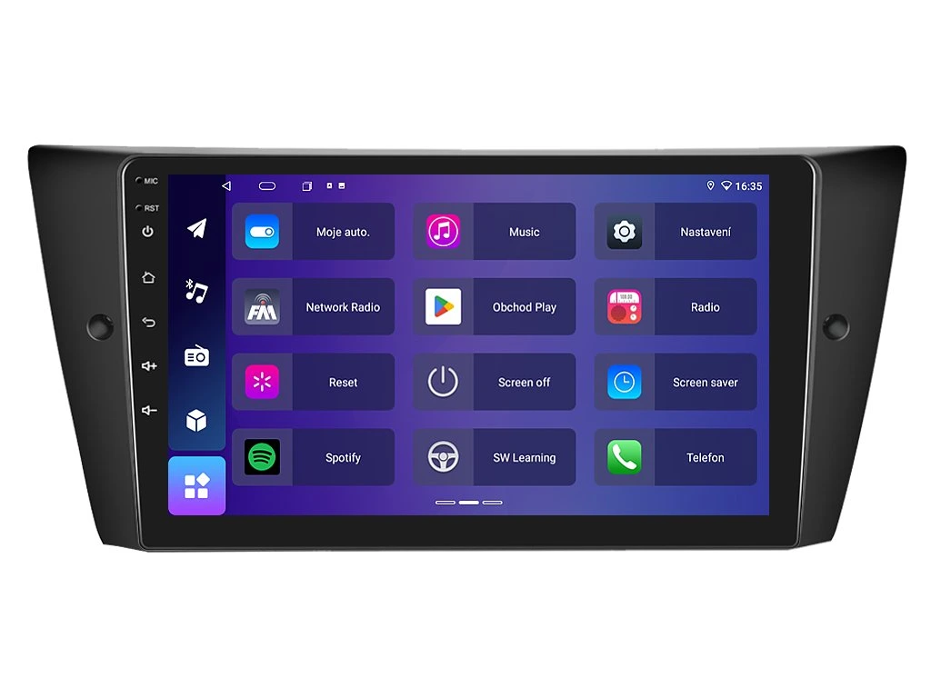 ISUDAR 2DIN AUTORÁDIO T68B-IEV13 ANDROID, BMW E90 / E91 / E92 / E93