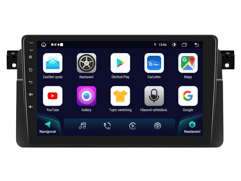 XTRONS 2DIN AUTORÁDIO IAP12-XEV29 ANDROID, BMW E46