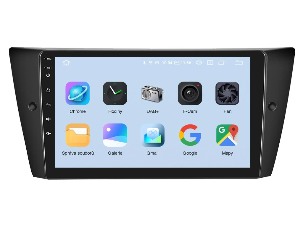 XTRONS 2DIN AUTORÁDIO IQP-XEV31 ANDROID, BMW E90 / E91 / E92 / E93