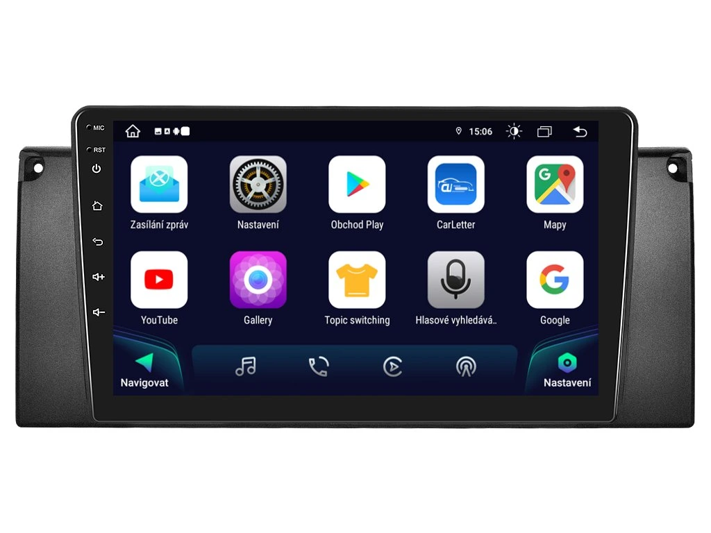 XTRONS 2DIN AUTORÁDIO IAP12-XEV30 ANDROID, BMW E39 / X5 E53
