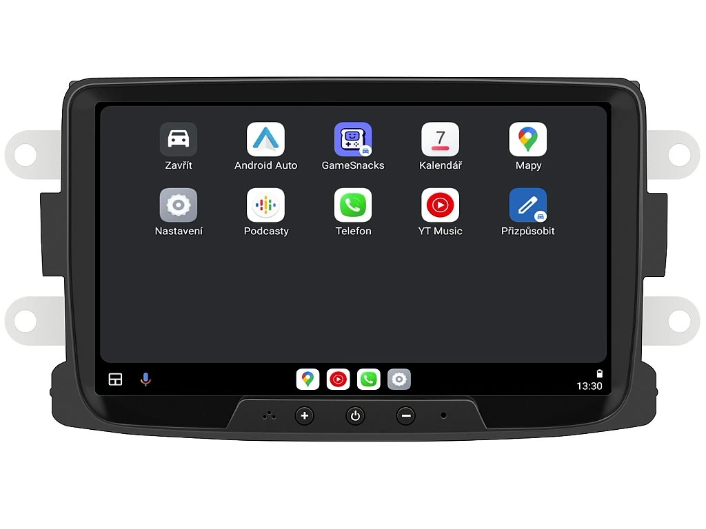 BMODE 2DIN AUTORÁDIO BW76 ANDROID S GPS - DACIA, RENAULT