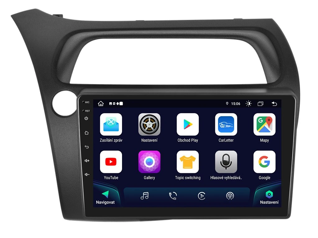XTRONS 2DIN AUTORÁDIO IAP12-XEV52 ANDROID, HONDA CIVIC 8G