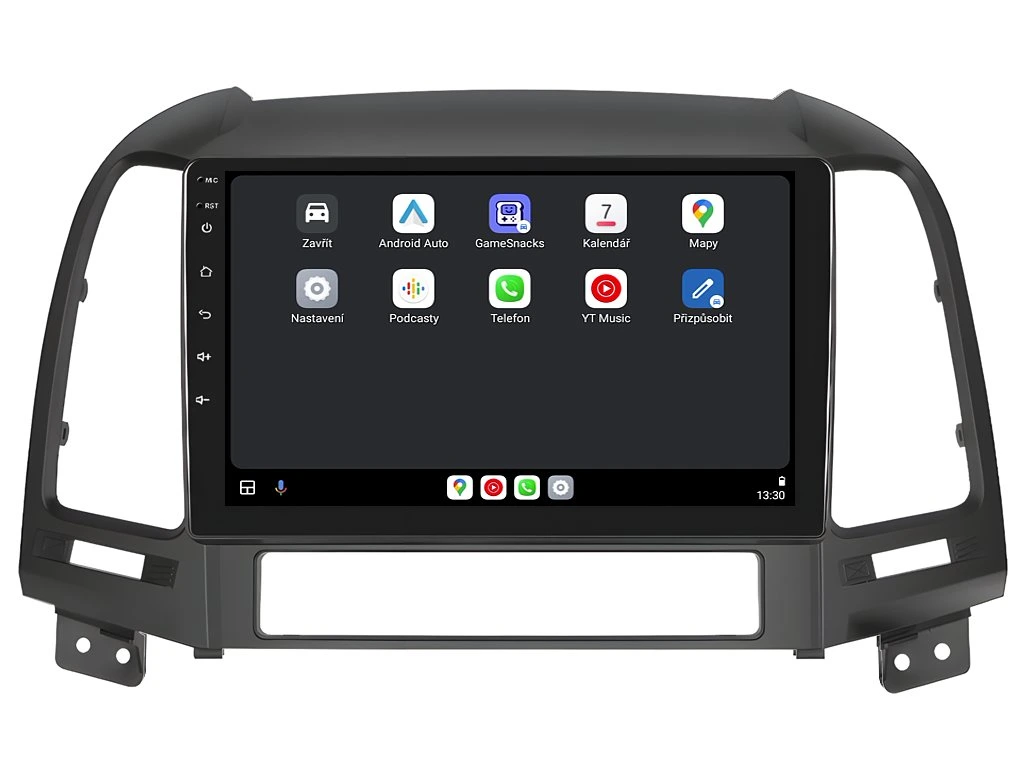 ISUDAR 2DIN AUTORÁDIO T72-IEV69 ANDROID, HYUNDAI SANTA FE II