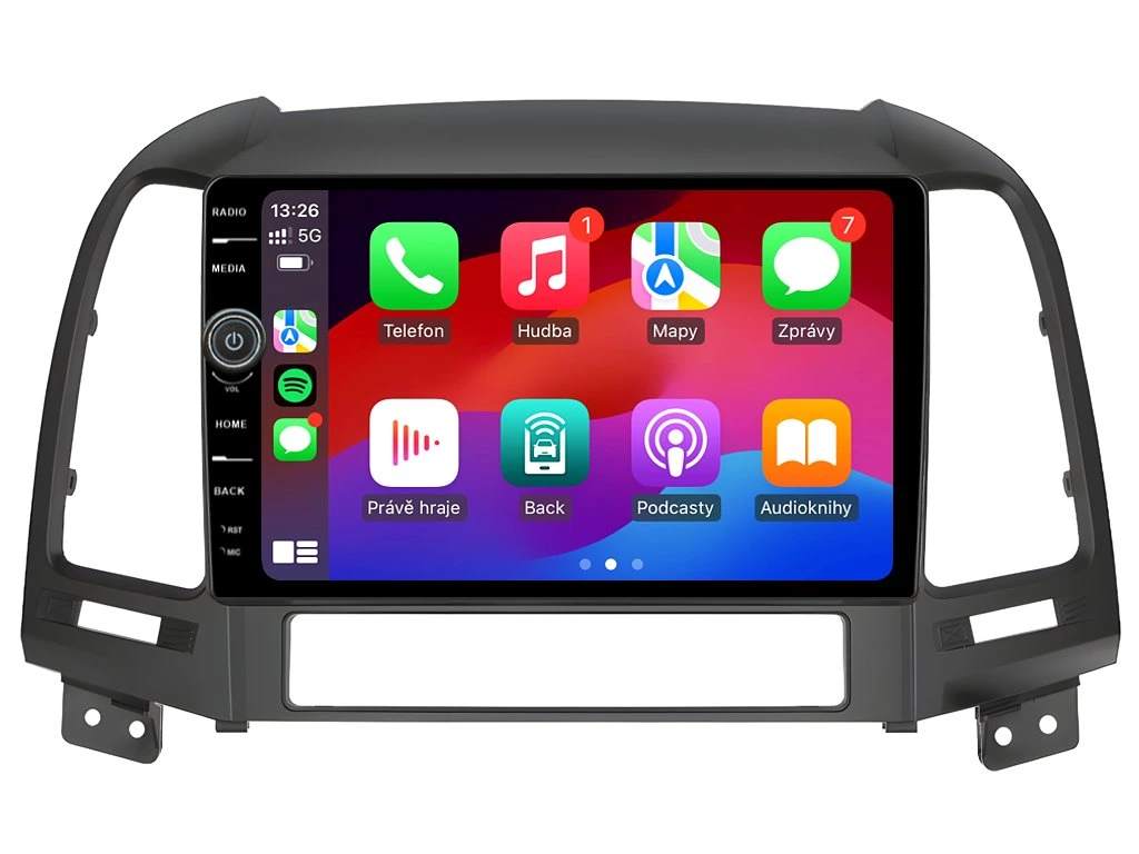 EVEREST 2DIN AUTORÁDIO EVE54 ANDROID, HYUNDAI SANTA FE II