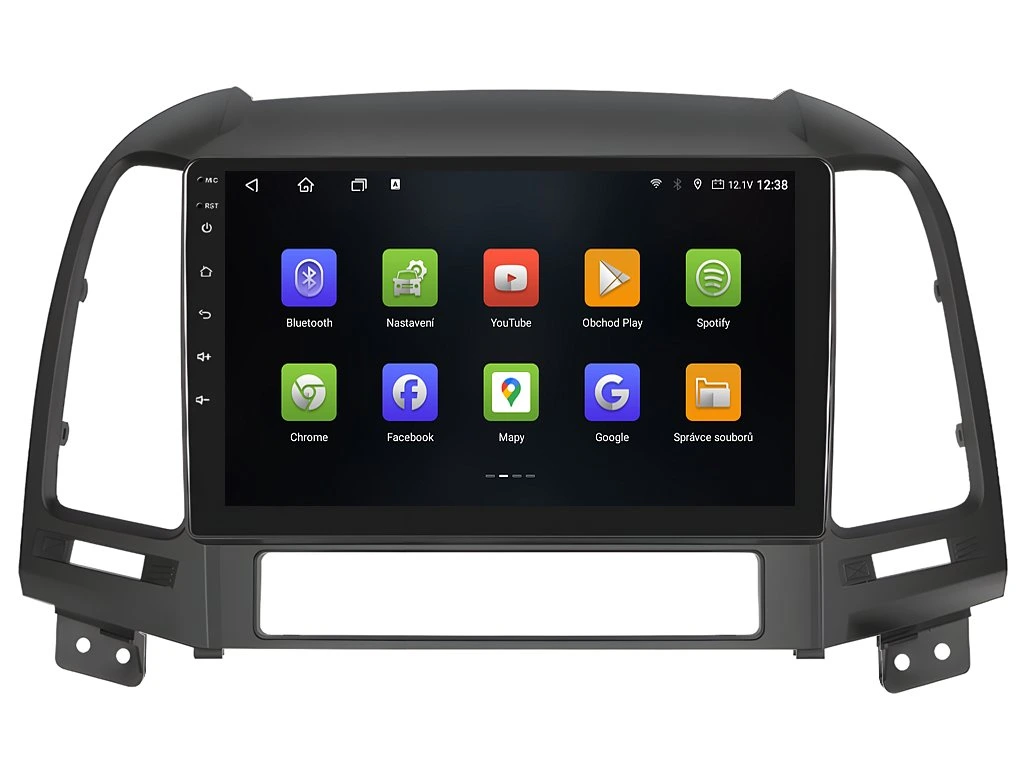 ISUDAR 2DIN AUTORÁDIO T75-IEV95 ANDROID, HYUNDAI SANTA FE II