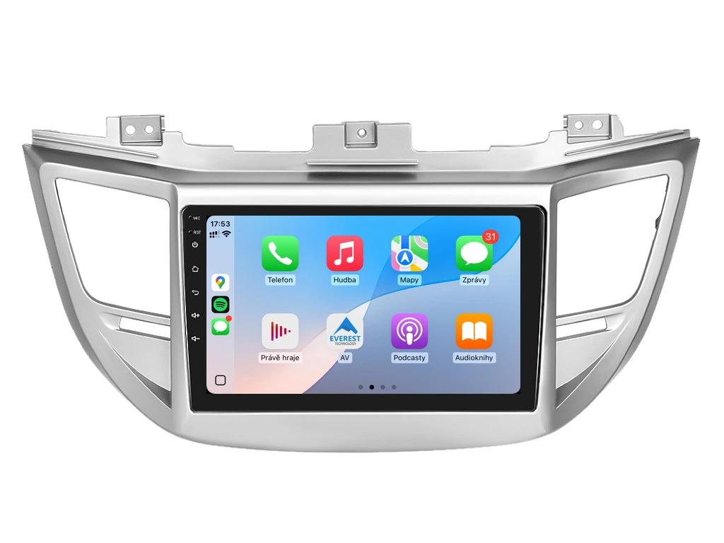 ISUDAR 2DIN AUTORÁDIO T72-IEV97 ANDROID, HYUNDAI TUCSON
