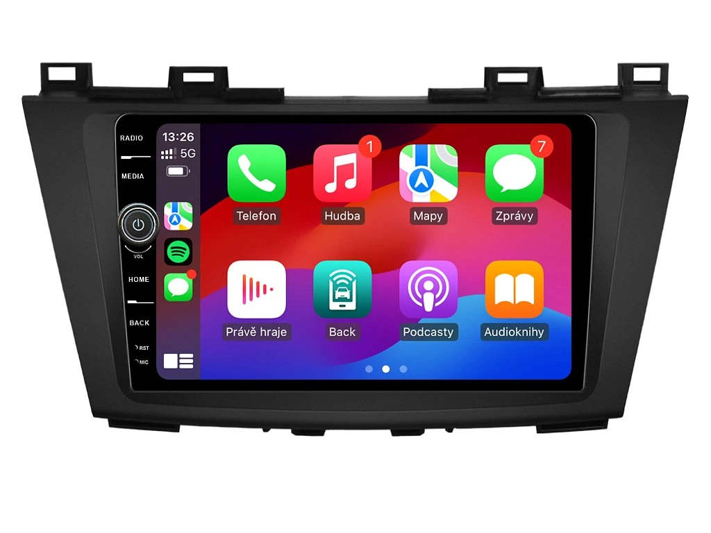 Everest 2DIN autorádio EVE41 Android, Mazda 5 - II. GENERACE