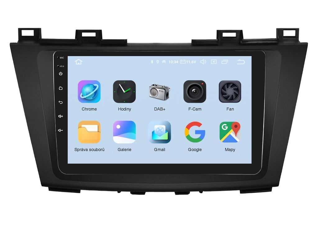 XTRONS 2DIN AUTORÁDIO IQP-XEV19 ANDROID, MAZDA 5 - II. GENERACE