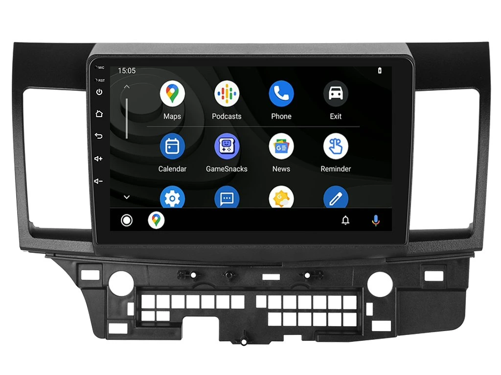 PODOFO 2DIN AUTORÁDIO PEV78 ANDROID, MITSUBISHI LANCER VIII