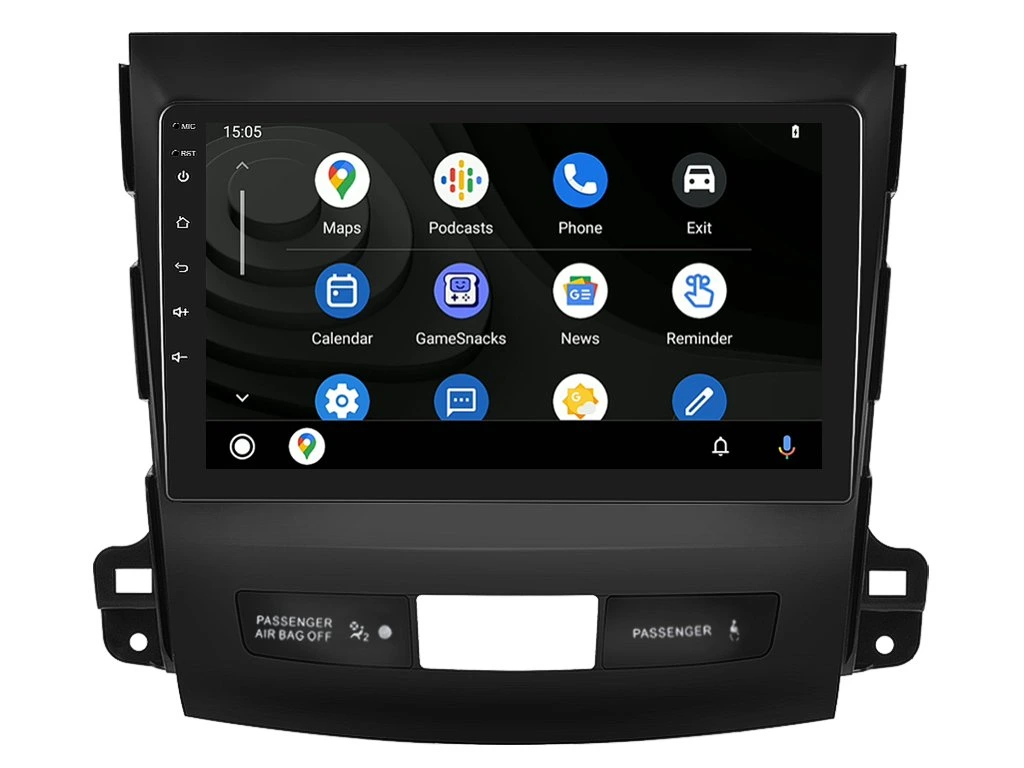 ISUDAR 2DIN AUTORÁDIO T68B-IEV39 ANDROID, MITSUBISHI OUTLANDER II / CITROEN C-CROSSER / PEUGEOT 4007