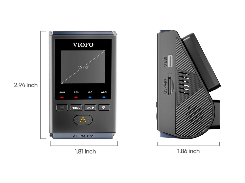 VIOFO A119 M PRO - kamera do auta