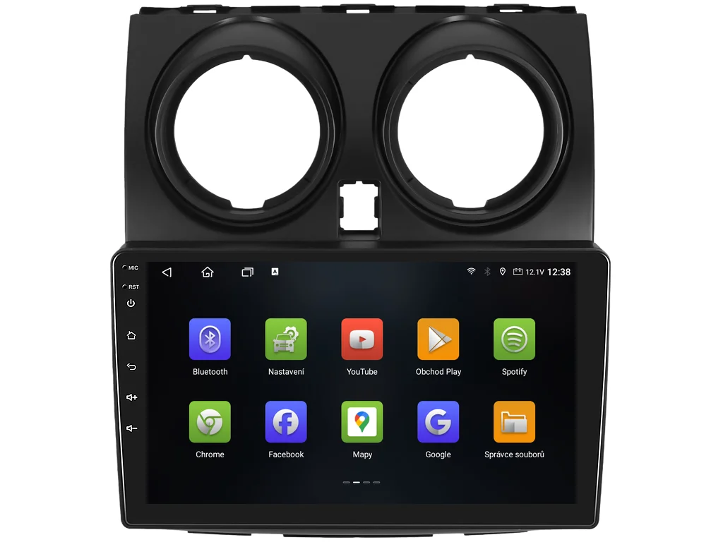ISUDAR 2DIN AUTORÁDIO T72-IEV162 ANDROID, NISSAN QASHQAI I