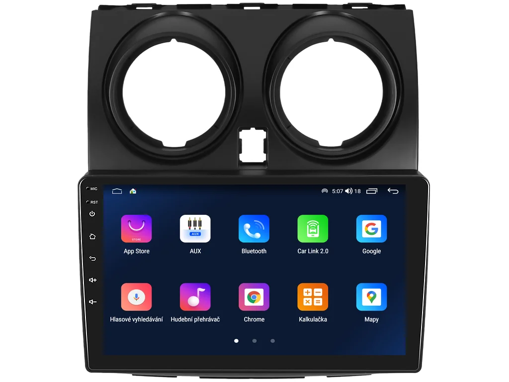EVEREST 2DIN AUTORÁDIO EVT80 ANDROID, NISSAN QASHQAI I