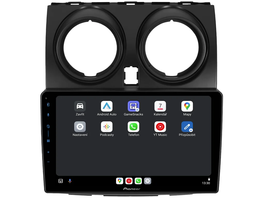PIONEER 2DIN AUTORÁDIO SPH-PF97BT, NISSAN QASHQAI I
