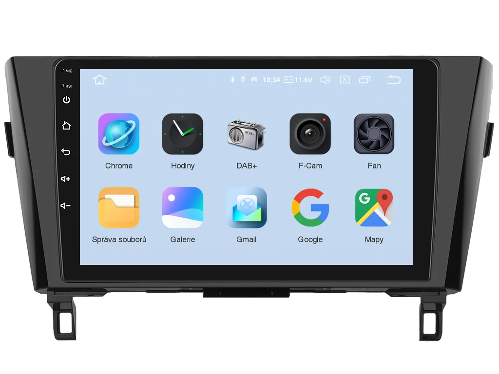 XTRONS 2DIN AUTORÁDIO IQP-XEV83 ANDROID, NISSAN QASHQAI II / X-TRAIL III