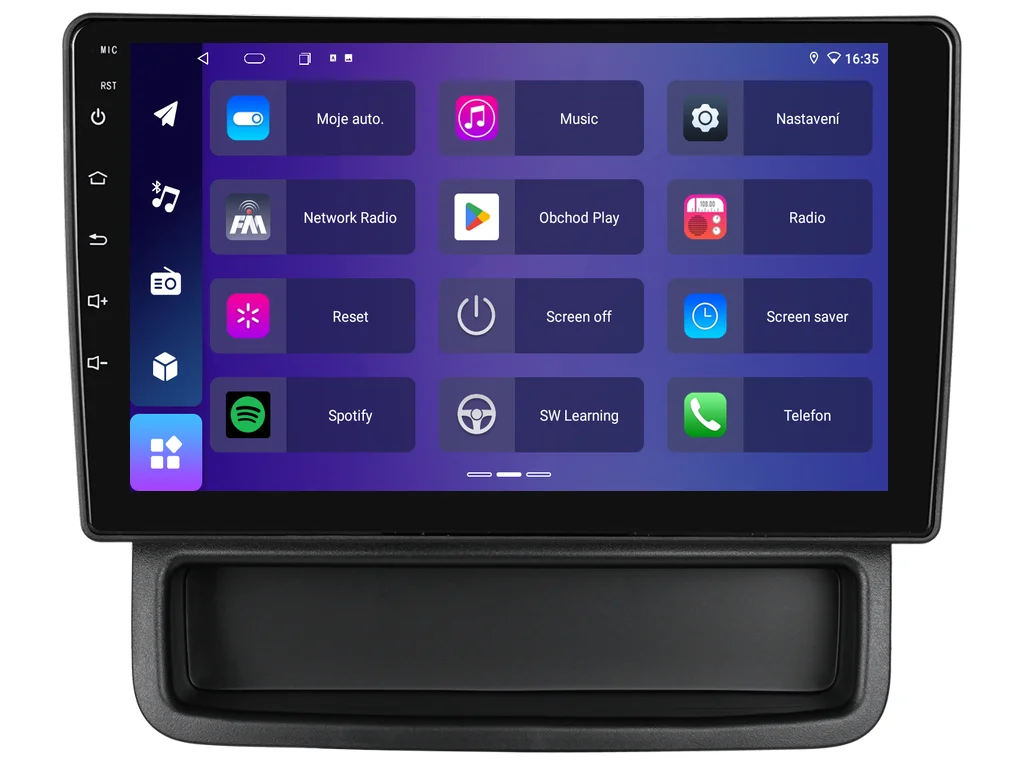 ISUDAR 2DIN AUTORÁDIO T68B-IEV201 ANDROID, RENAULT TRAFIC II / OPEL VIVARO A / NISSAN PRIMASTAR