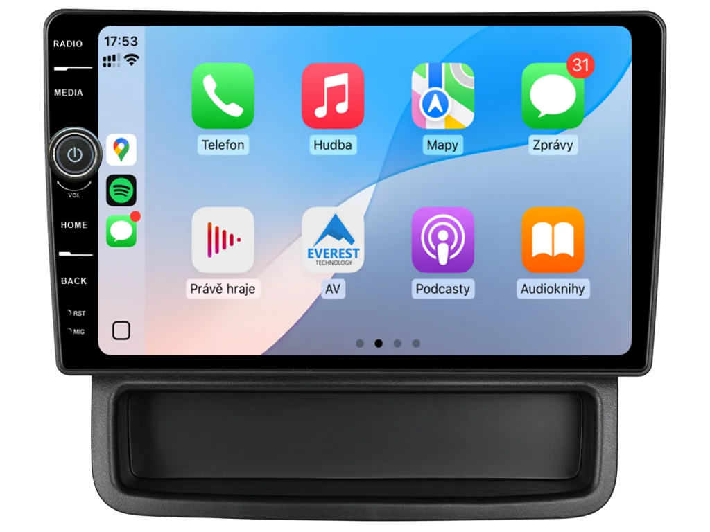 EVEREST 2DIN AUTORÁDIO EVE201 ANDROID, RENAULT TRAFIC II / OPEL VIVARO A / NISSAN PRIMASTAR