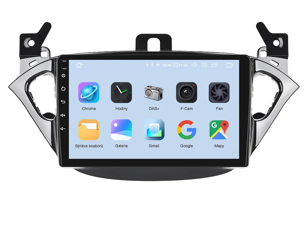 XTRONS 2DIN AUTORÁDIO IQP-XEV23 ANDROID, OPEL ADAM / CORSA