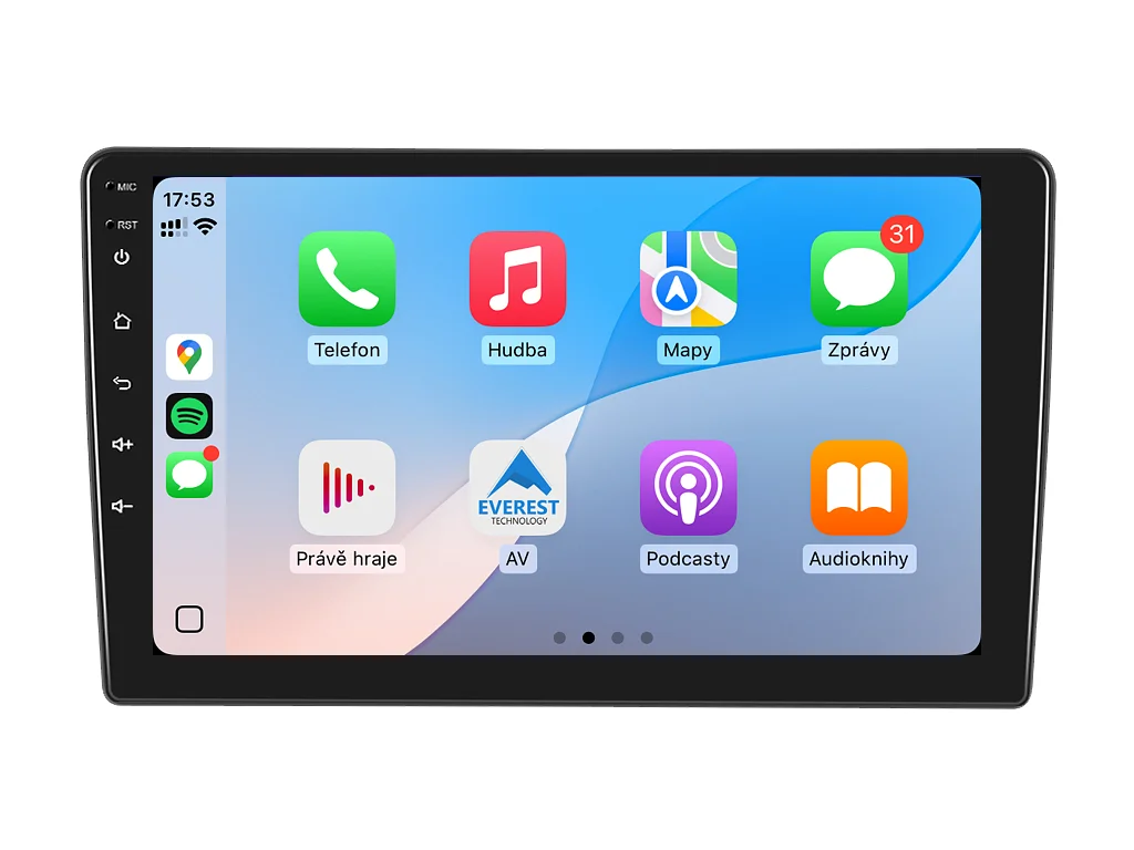 ISUDAR 2DIN AUTORÁDIO T75-IEV107 ANDROID, OPEL ASTRA / ANTARA / ZAFIRA