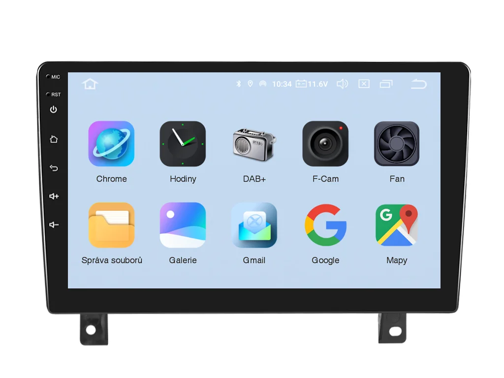 Xtrons 2DIN autorádio IQP-XEV25 Android, Opel Astra