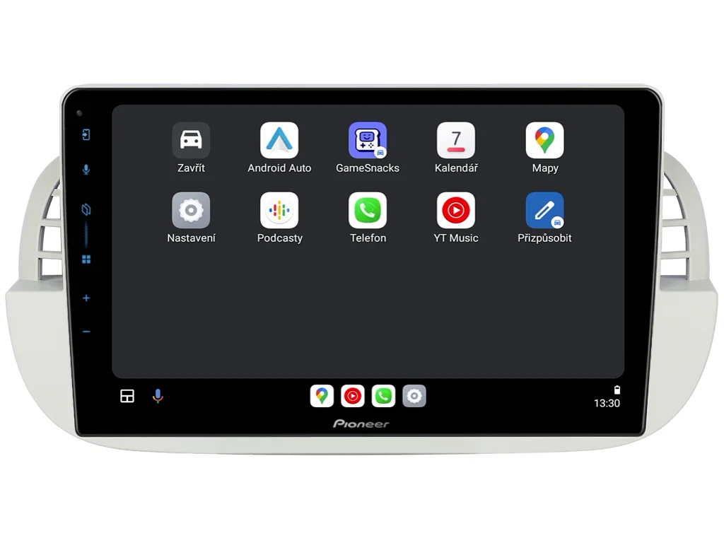 PIONEER 2DIN AUTORÁDIO SPH-PF97BT, FIAT 500