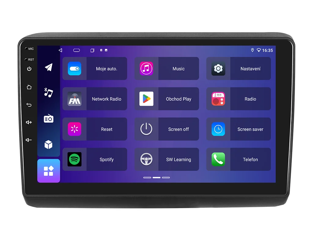 ISUDAR 2DIN AUTORÁDIO T68B-IEV54 ANDROID, FIAT DUCATO / PEUGEOT BOXER II / CITROEN JUMPER II