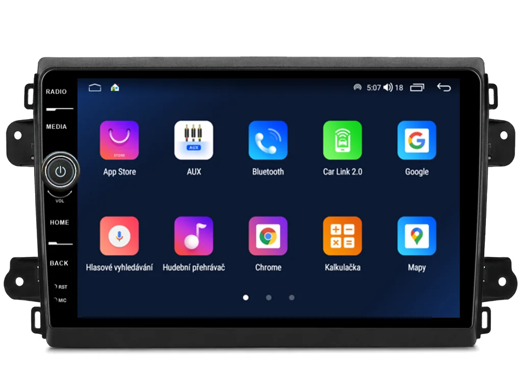 EVEREST 2DIN AUTORÁDIO EVE200 ANDROID, FIAT DUCATO 2021+
