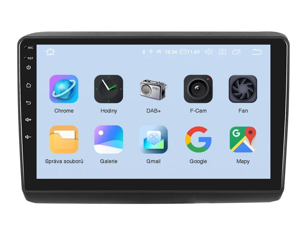 XTRONS 2DIN AUTORÁDIO IQP-XEV54 ANDROID, FIAT DUCATO / PEUGEOT BOXER II / CITROEN JUMPER II