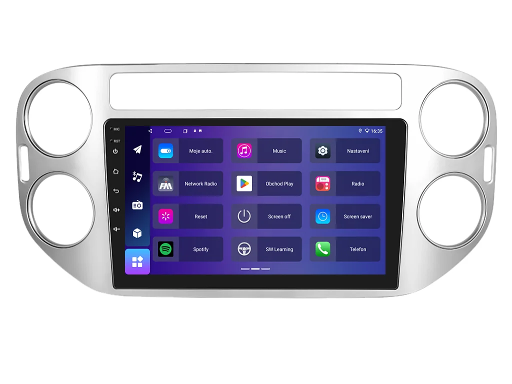 ISUDAR 2DIN AUTORÁDIO T68B-IEV17 ANDROID, VOLKSWAGEN TIGUAN