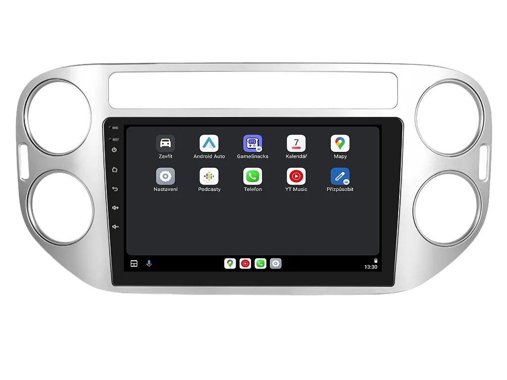 ISUDAR 2DIN AUTORÁDIO T72-IEV19 ANDROID, VOLKSWAGEN TIGUAN