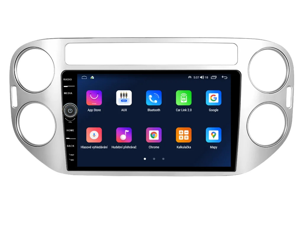 EVEREST 2DIN AUTORÁDIO EVE14 ANDROID, VOLKSWAGEN TIGUAN