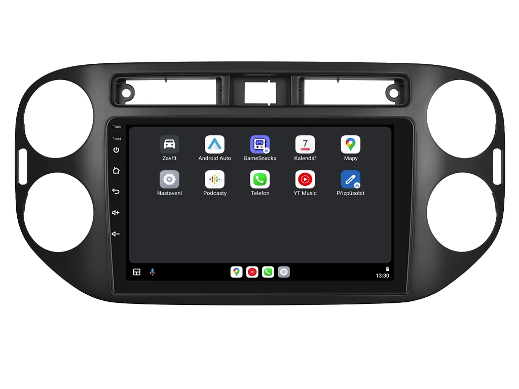 EVEREST 2DIN AUTORÁDIO EVT65 ANDROID, VOLKSWAGEN TIGUAN I