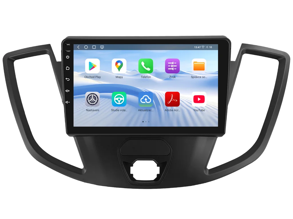 ISUDAR 2DIN AUTORÁDIO Q74X-IEV213 ANDROID, FORD TRANSIT VIII