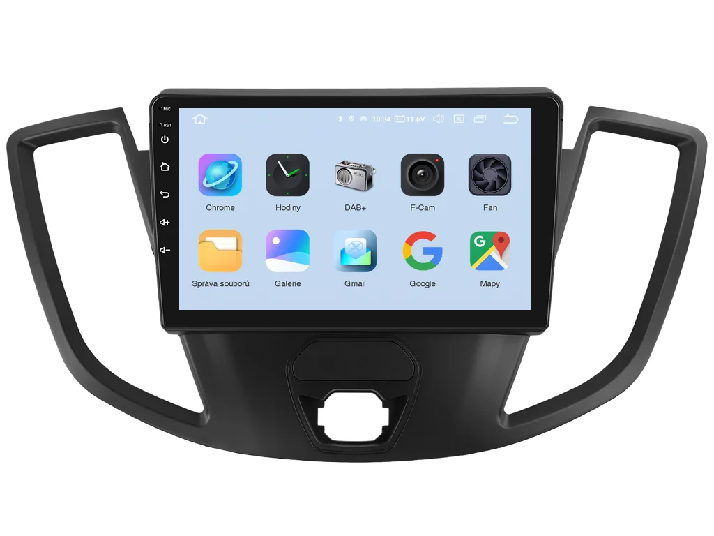 XTRONS 2DIN AUTORÁDIO IQP-XEV213 ANDROID, FORD TRANSIT VIII