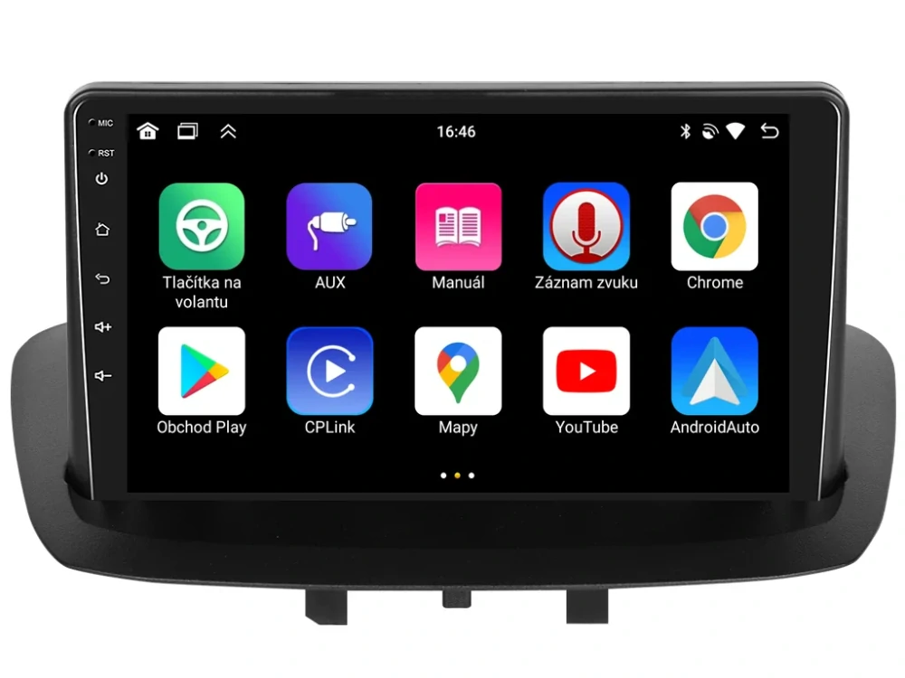 BMODE 2DIN AUTORÁDIO BEX217 ANDROID, RENAULT MEGANE III / RENAULT FLUENCE